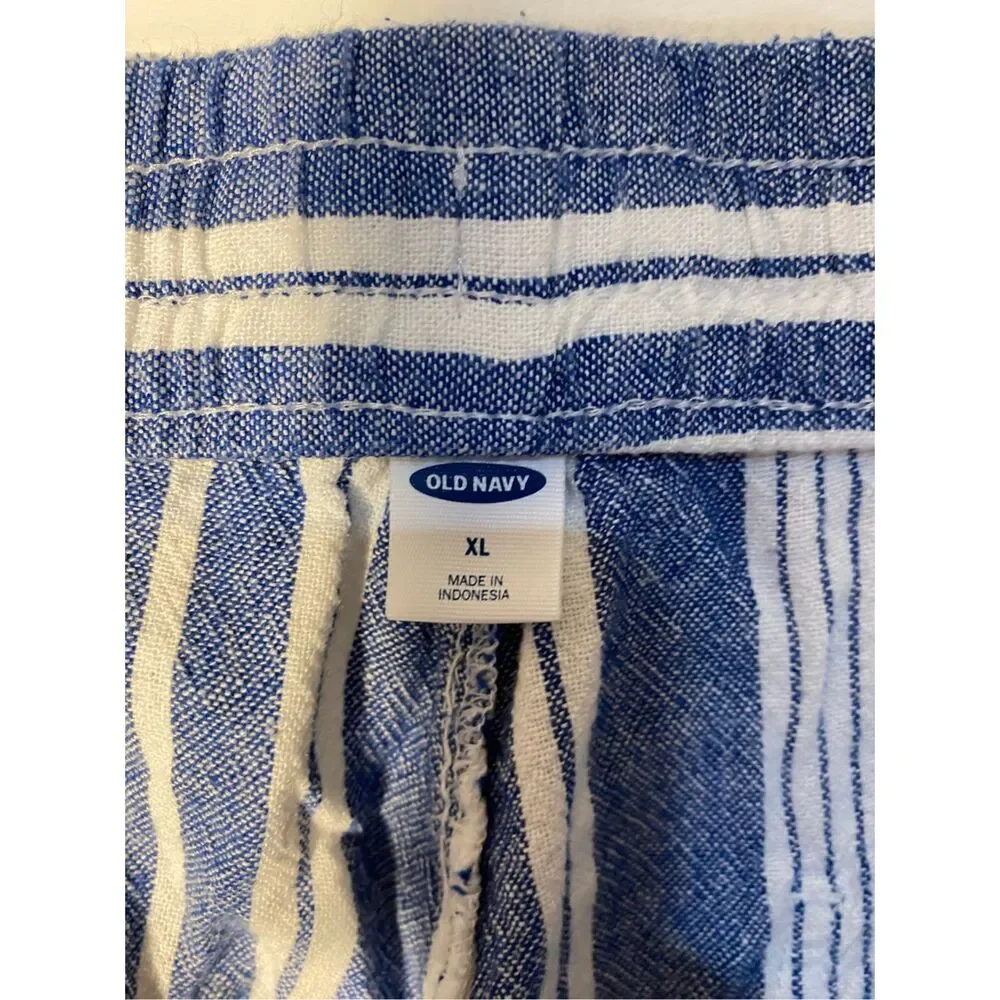 Old navy women’s high waisted crinkle gauze wide leg pants, XL - Picture 8 of 8